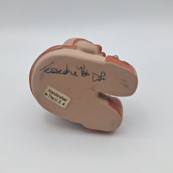 Cleo Teissedre Navajo Figurine Ceramic Children Father Vintage Family Native Art - Picture 5 of 7